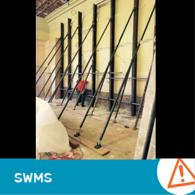 SWMS 0014 - Temporary support of a load-bearing structure for repairs and modifications
