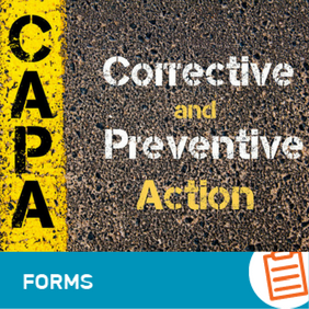 F-QA-001 Corrective & Preventative Action Request