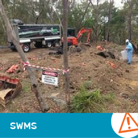 SWMS 4009 - Asbestos contaminated soil